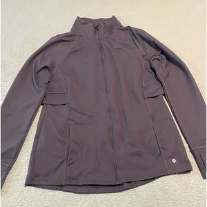 Women’s Apana Track Jacket, Purple, size: L, not used!